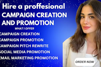 create and promote charity fundraising campaign, nonprofit, gofundme kickstarter