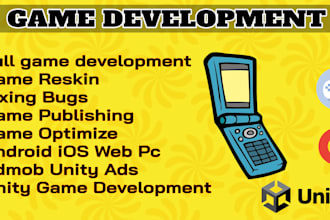 develop unity 3d unity 2d games for android pc web ios game development