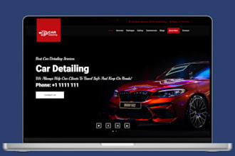 build car wash website car detailing website car repair website car wash leads