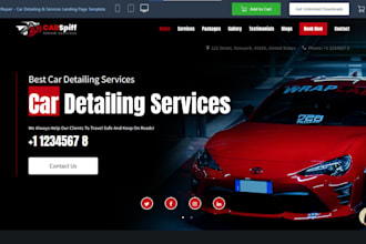 car detailing website auto detailing website car repair website car wash leads