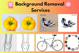 background removal, photo editing, and clipping path services