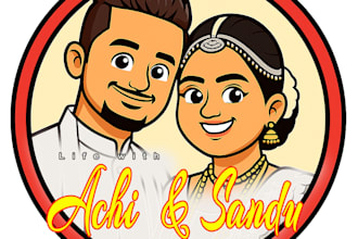 desing vlog and social media profile image for cheep price