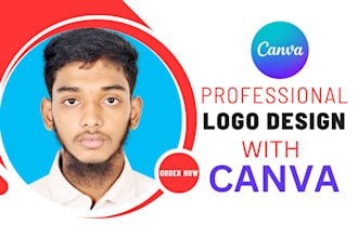 design your business logo on canva