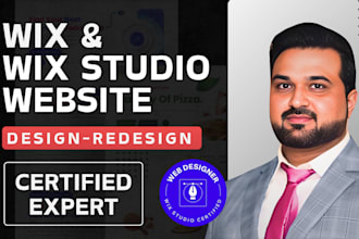 do wix studio website design, wix website design, modern wix redesign services