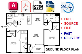redraw 2d floor plan