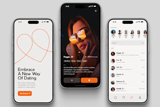 make dating website, dating app with online video call and live stream