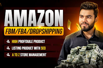 provide amazon two step drop shipping all services and support