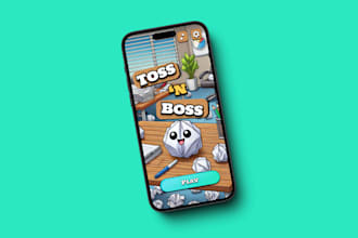 design professional game UI UX design for mobile games