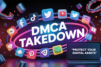 takedown remove unwanted negative content from fb,google,reddit,ig,yt under dmca