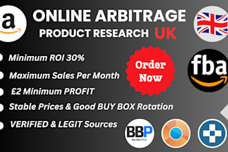 source quality products for amazon online arbitrage for UK market