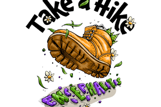 design walk run fundraiser non profit organization logo