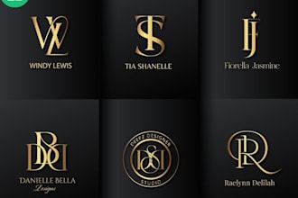 do luxury urban clothing brand minimalist lettermark fitness jewelry logo design