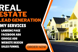 generate high quality real estate leads and real estate website