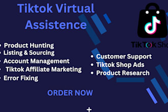 set up tiktok shop,tiktok ads,affiliate marketing,fix tik tok shop and va