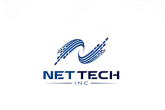 design a modern tech startup ,security and technology logo