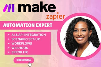 make com automation made com scenario zapier make com workflow integromat