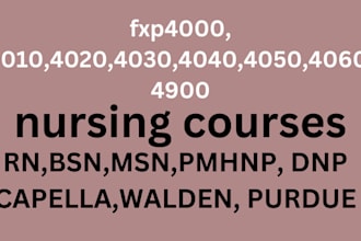 complete your capella flexpath nursing rn, bsn, msn, pmhnp dnp in 5 weeks