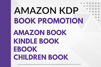 do book promotion on amazon kdp