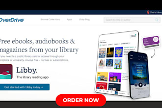 design ebook website author book narrator store audiobook store library store