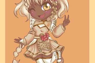 draw chibi anime art