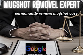 delete mugshots,news articles, and negative link from google