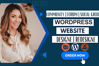 create wordpress community forum website social group with buddyboss buddypress