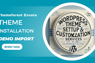 themeforest wordpress theme installation