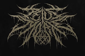 design heavy metal or extreme metal logo for your band