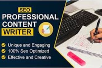 german SEO article blog post writing copywriting content writing grant writing