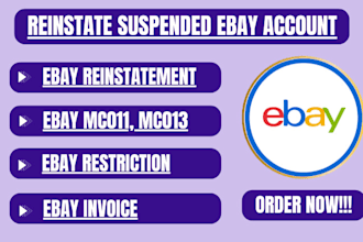 reinstate suspended ebay account ebay reinstatement ebay suspension ebay appeal