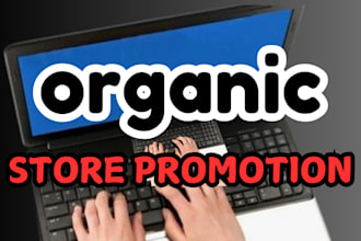 promote ebay store, amazon store, etsy, redbubble, shopify store to get sales
