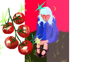 create unique portraits for you, using procreate