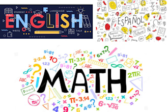 teach you maths english and or spanish to a high level of proficiency