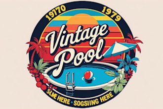 design high quality pool buddy logo with unlimited revision