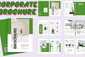 design company profile, brochure, proposal, catalog, booklet