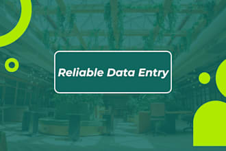 be your virtual assistant for data entry, web recharge, emails collection, excel