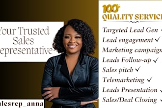 be your high converting sales representative salesperson sales closer b2b sales