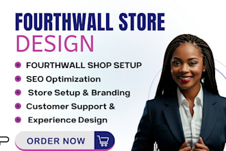 design, set up, and optimize your fourthwall store to monetize your brand