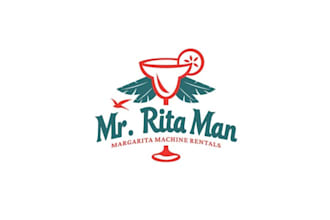 make trendy bar wine pubs logo