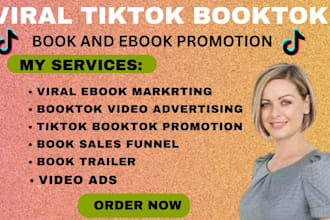 viral booktok tiktok promotion booktok books rank kdp ads ebook marketing
