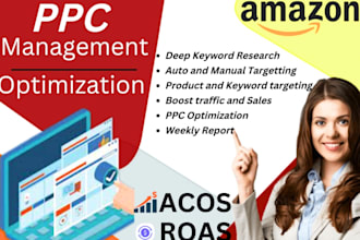 optimize  amazon PPC campaigns ,  amazon fba ads manger