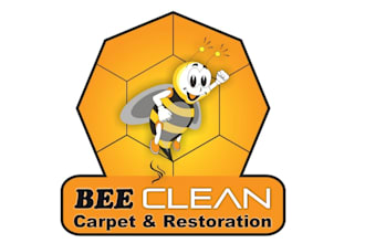 make awesome bee clean carpet restoration logo