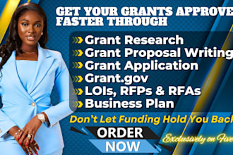 research grants, grant writing, grant proposal, business plan, grant application