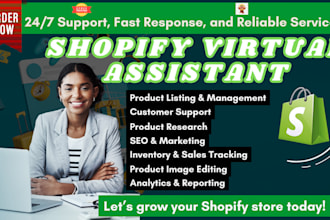 boost shopify sales virtual assistant shopify store manager or shopify marketing
