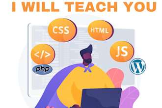 teach wordpress, HTML, CSS, PHP, js, online coding lessons