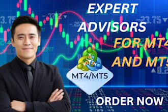 code expert advisor or indicator in metatrader 4 and 5 forex bot using mql4 mql5