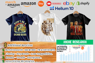 design original merch by amazon t shirt that sells more