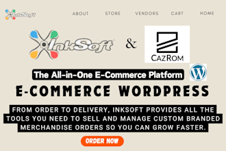 do cazrom and inksoft virtual assistant service wordpress website