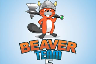 make modern trendy e sports game and team logo
