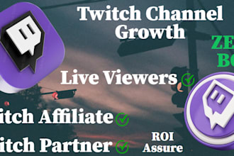 run effective twitch channel ads campaign to get massive live viewers audience